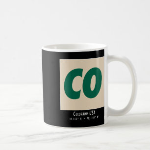 Caneca De Café Colorado Hiking And Skiing Co Montanha Vintage Spo
