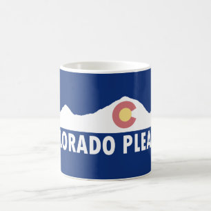 Caneca De Café Colorado por favor