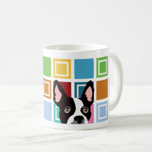 Caneca De Café Colorblock Bean Mug