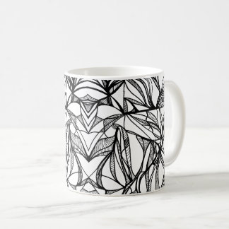 Caneca De Café Colore sua própria caneca: colorindo a atividade d