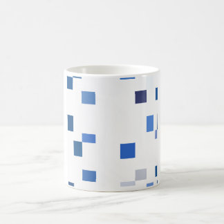 Caneca De Café Colored Rectangles