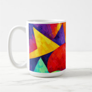 Caneca De Café Colorful abstract Mug