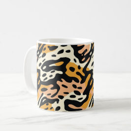 Caneca De Café Colorful Animal Print Mug 01