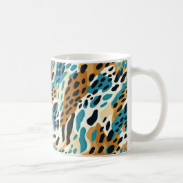 Caneca De Café Colorful Animal Print Mug 09
