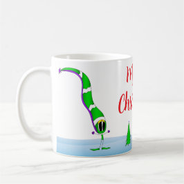 Caneca De Café Colorful Christmas Cartoon