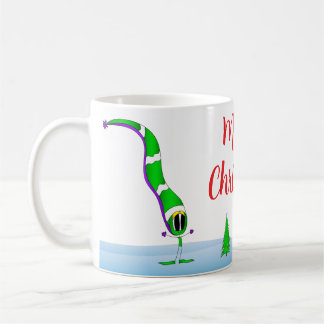Caneca De Café Colorful Christmas Cartoon