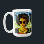 Caneca De Café colorful empowerment<br><div class="desc">pop art design image from a real canvas</div>