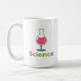 Caneca De Café Colorful Science Beaker - Fun Lab Experiment