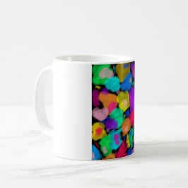 Caneca De Café Colorful watercolor print