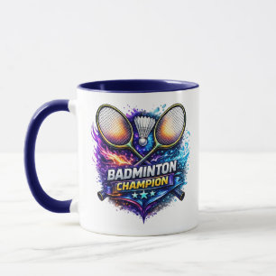 Caneca de Café Colorida Combinação Campeã de Badmi