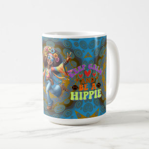 Caneca De Café Colorida-Me Hippie Pintinho Mug