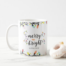 Caneca De Café Colorido Alegre e Brilhante para festa de Feriado