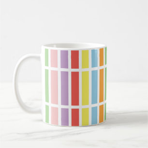 Caneca De Café Colorido Matizes Pastel