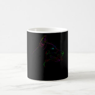 Caneca De Café Colorir Doberman