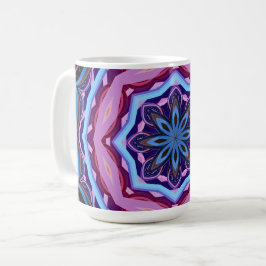 Caneca De Café Colorir Mandala