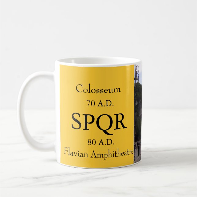 Caneca De Café Colosseum (Esquerda)