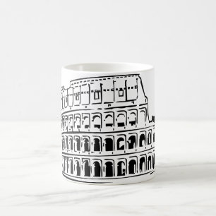 Caneca De Café Colosseum romano