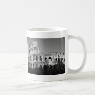 Caneca De Café Colossium preto e branco