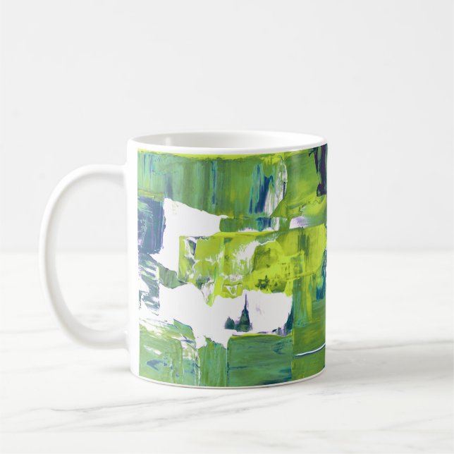 Caneca De Café Colour Rush Abstract Oil Paint VII Mug (Esquerda)