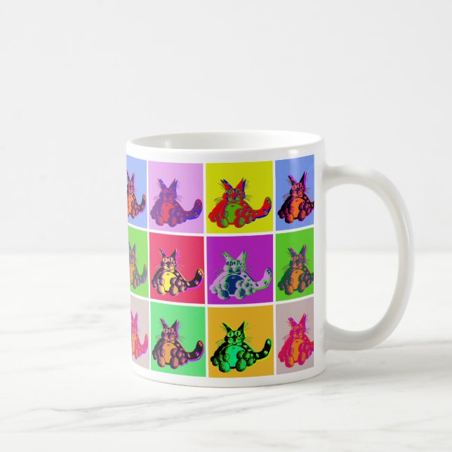 Caneca De Café ColourCats (Direita)