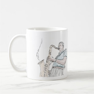 Caneca De Café Coltrane - Jazz Saxofonist