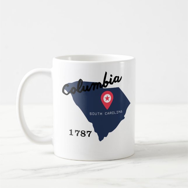 Caneca de café Columbia  (Esquerda)