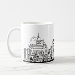 Caneca De Café Columbia Heights Nostalgic Mug
