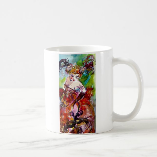 Caneca De Café COLUNA/Bola de Mascarada Veneza (Direita)