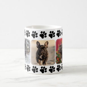 Caneca De Café Com 3 fotos personalizáveis Perfeição de Traços
