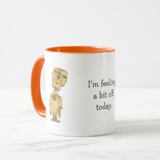Caneca de café com a frase engraçada do gênio de P