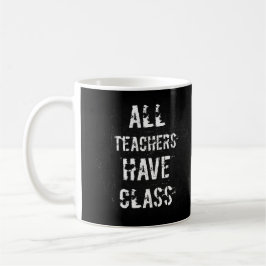Caneca de café com a inscrição TODOS OS PROFESSORE