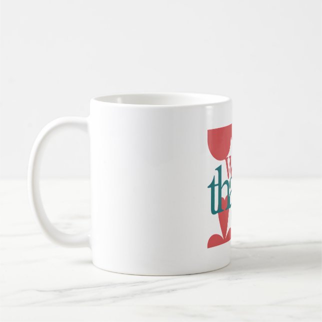 Caneca De Café Com Agradecimentos – Presente do Dia dos Namorados (Esquerda)