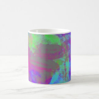 caneca de café com arte abstrata "Companhias Aérea