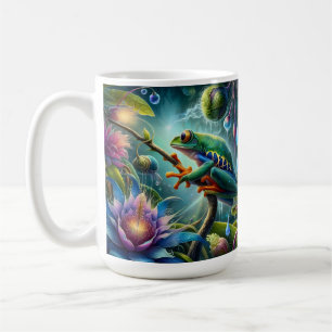 Caneca de Café com Arte de Sapo