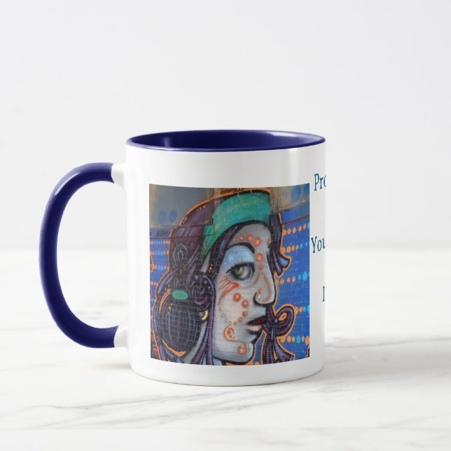 Caneca de café com as maiores músicas de liberdade (Esquerda)