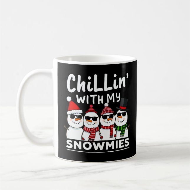 Caneca De Café Com As Minhas Neves Engraçadas Feliz Natal (Esquerda)