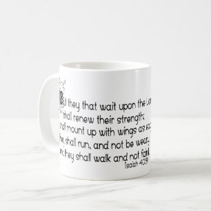 Caneca De Café Com asas como águias