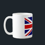 Caneca de café com bandeira britânica Jack<br><div class="desc">Uma caneca de café com bandeira do Reino Unido. Ideia de presente mais barata para eventos nacionais.</div>