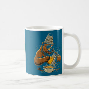 Caneca De Café Com Camisa Urso Raivoso Queijo Ralador Chapéu