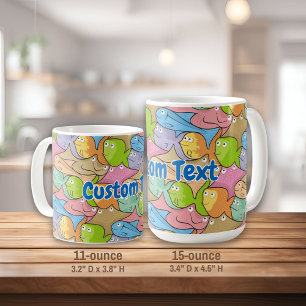 Caneca de café com cartoon