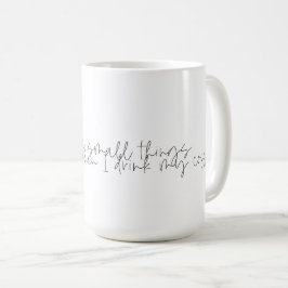 Caneca de Café com Citação Divertida de Café