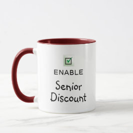 Caneca de Café com Citação Engraçada sobre Ativar 