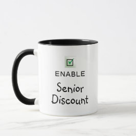 Caneca de Café com Citação Engraçada sobre Ativar 