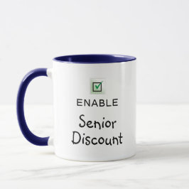 Caneca de Café com Citação Engraçada sobre Ativar 