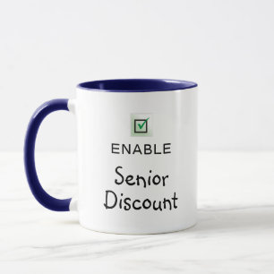 Caneca de Café com Citação Engraçada sobre Ativar