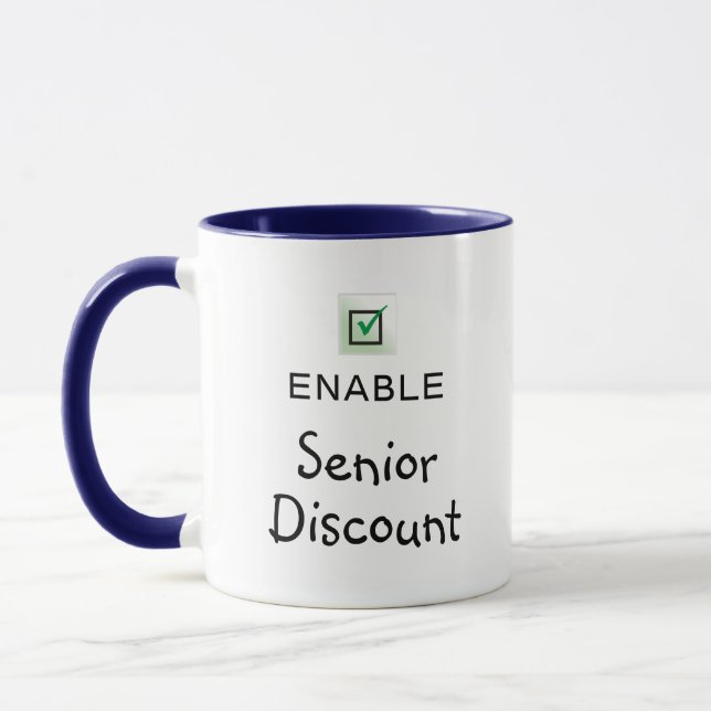 Caneca de Café com Citação Engraçada sobre Ativar  (Esquerda)