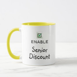 Caneca de Café com Citação Engraçada sobre Ativar 