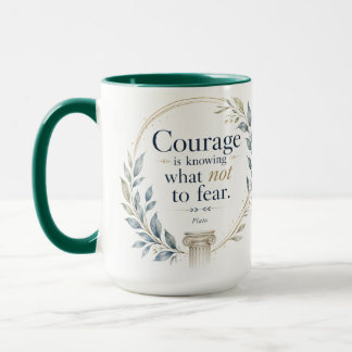 Caneca de Café com Citação Inspiradora