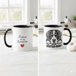 Caneca de Café com Citação Inspiradora Gentle Gian