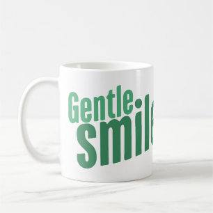 Caneca de Café com Citação Inspiradora Gentle Smil